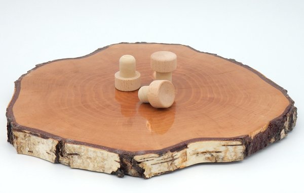 Holzgriffkorken Typ M-minus (18mm) Holz/PE (vorübergehend Ausverkauft)