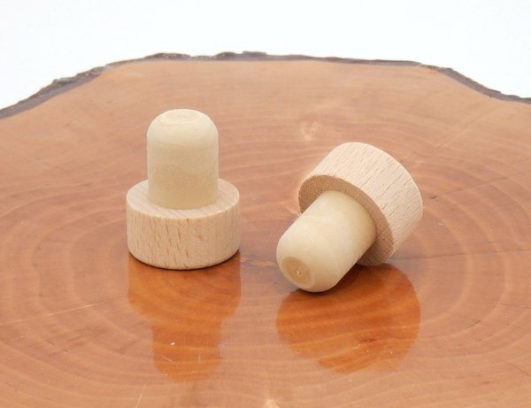 Holzgriffkorken Typ M-minus (18mm) Holz/PE