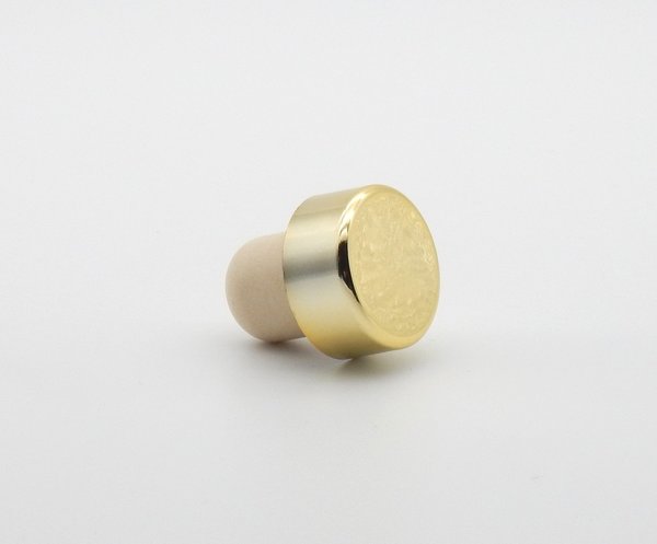 Griffkorken Typ M (19mm) gold/glanz metallisiert