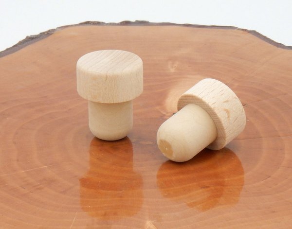 Holzgriffkorken Typ M (19,5mm) Holz/PE