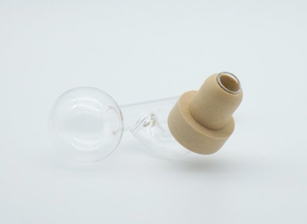 Glaskugelportionierer Glas Premium Ausgießer für Whisky 19mm (PE/PE)