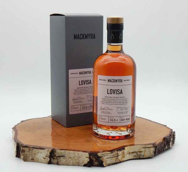 Mackmyra Lovisa Rotspon Double Wood 53,9% (Elegant)