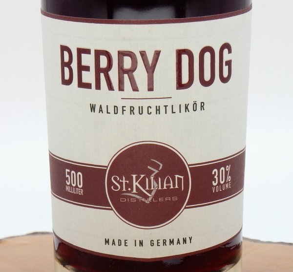 St. Kilian Berry Dog - Waldfruchtlikör 30% 500ml