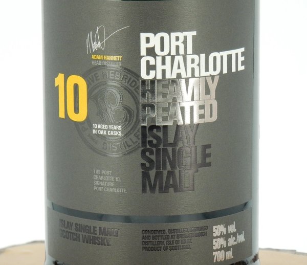 Port Charlotte 10 Jahre Heavily Peated 50% (Bruichladdich)