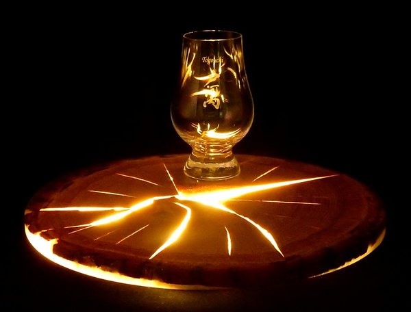 Glencairn Whisky Nosingglas, Tumbler, mit Logo Togouchi