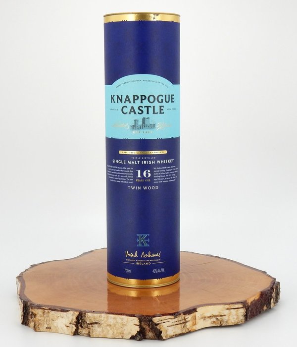 Knappogue Castle 16 Jahre Twin Wood Sherry Cask Finished 40% (Irland / Irish Whiskey)