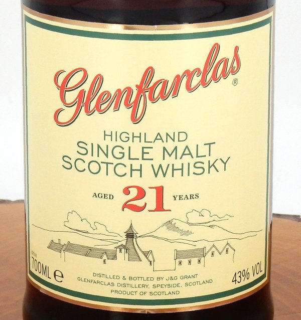 Glenfarclas 21 Jahre 43%