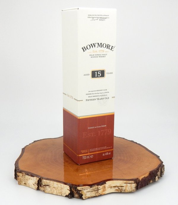 Bowmore 15 Jahre Sherry Cask Finish 43%