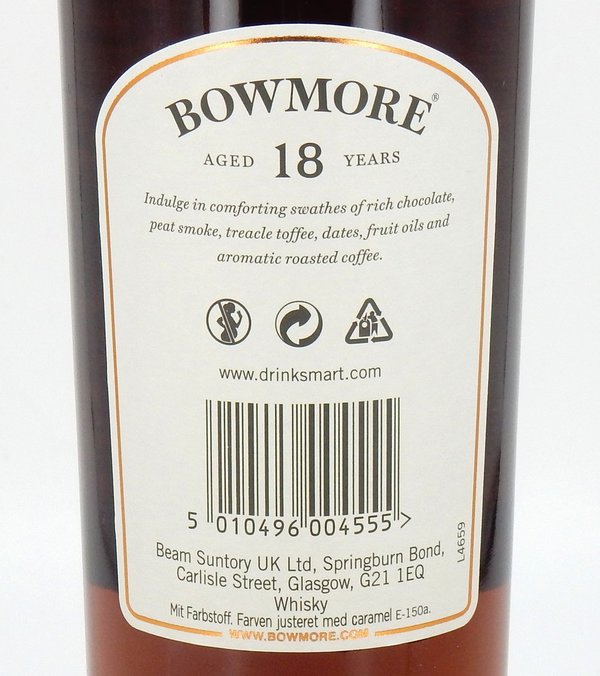 Bowmore 18 Jahre Deep & Complex 43%