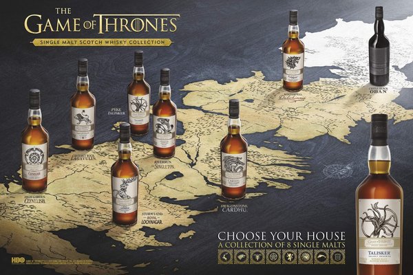 Game of Thrones - House Lannister - Lagavulin 9 Jahre 46% (Diageo)