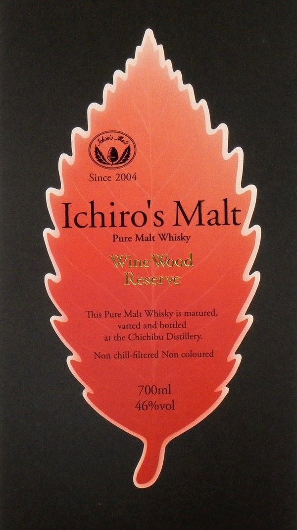 Ichiro's Malt Chichibu Wine Wood Reserve WWR 46% (Japan)