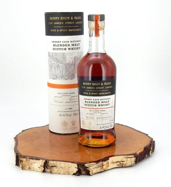 Blended Malt Scotch Whisky Sherry Cask Matured 44,2% (Berry Bros & Rudd)
