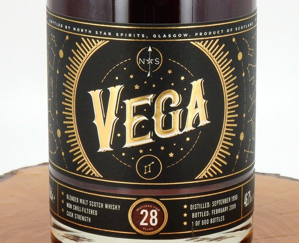 Vega 1990/2019 28 Jahre Sherry Cask - Limited Edition No. 4 - 46,7% (North Star Spirits)
