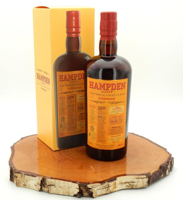 Hampden HLCF Classic Estate Overproof - Pure Single Jamaican Rum 60% (Rum)