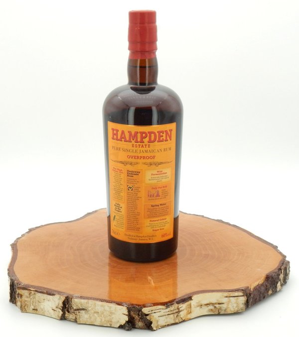 Hampden Estate Overproof - Pure Single Jamaican Rum 60% (Rum)
