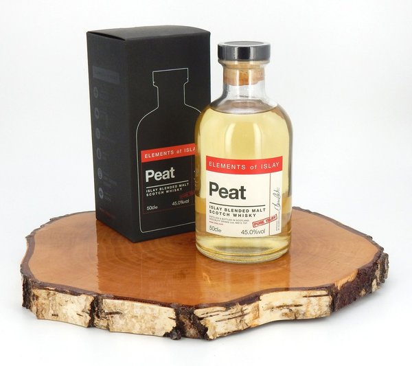 Peat Islay Blended Malt Scotch Whisky Elements of Islay 45% (Elixir Distillers)