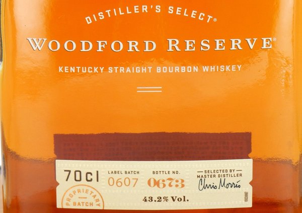 Woodford Reserve Distiller's Select 43,2% (Bourbon/USA)
