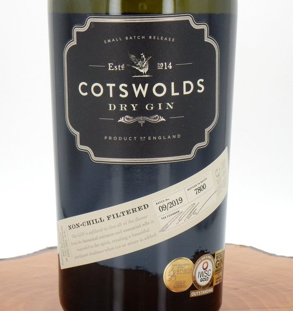 Cotswolds Dry Gin 46% (England)