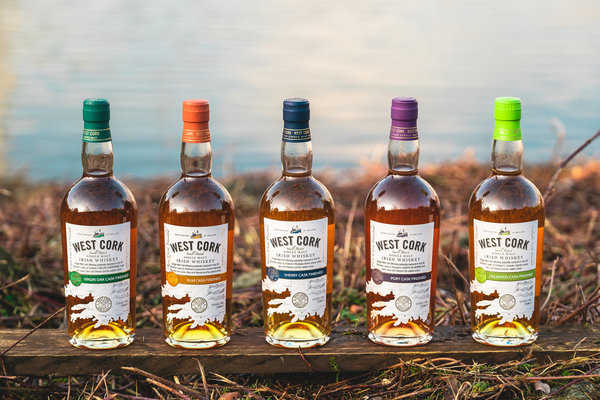 West Cork Single Malt Rum Cask Finish 43% (Irland / Irish Whiskey)