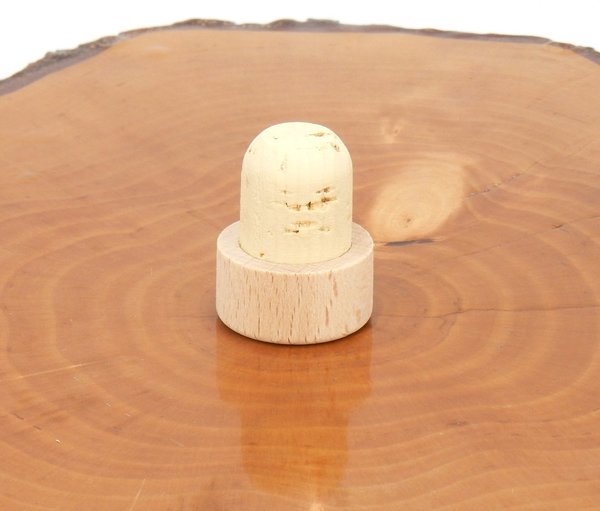 Holzgriffkorken Typ M+ Stopfen aus Naturkork (20mm)