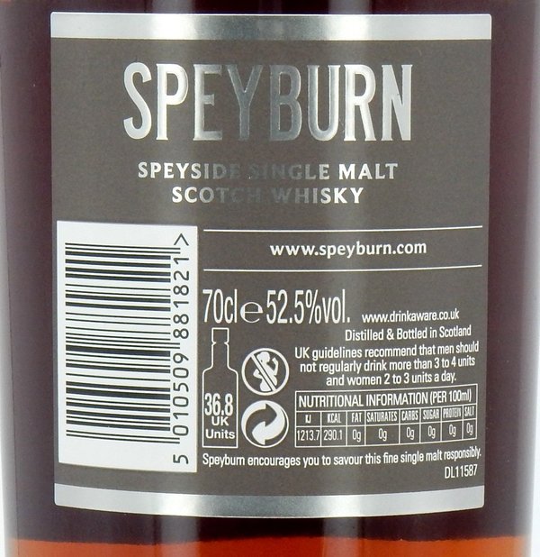 Speyburn 2006/2018 12 Jahre. Single Sherry Cask #003 52,5%