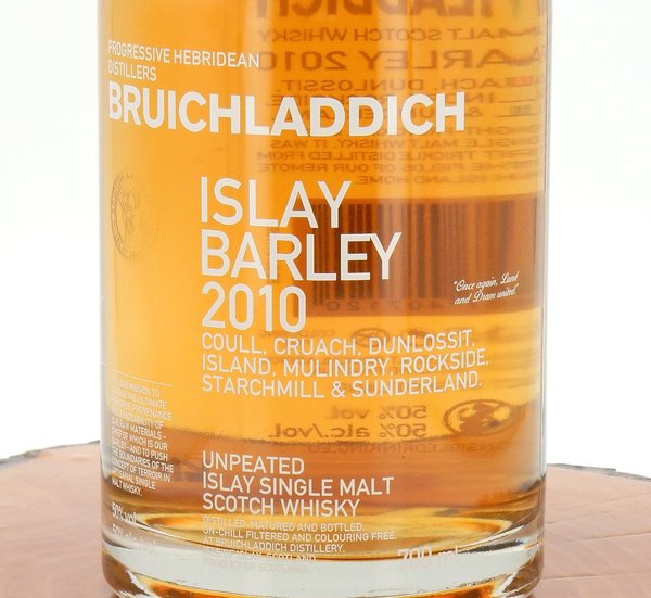 Bruichladdich Islay Barley 2010/2018 50%