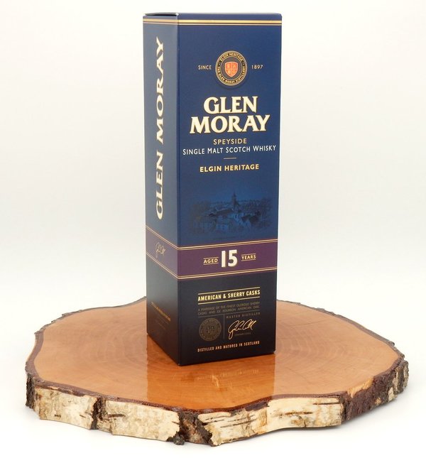 Glen Moray 15 Jahre American & Sherry Cask 40%