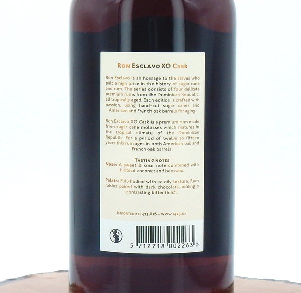 Ron Esclavo Dominicana XO Cask 65% (Rum)