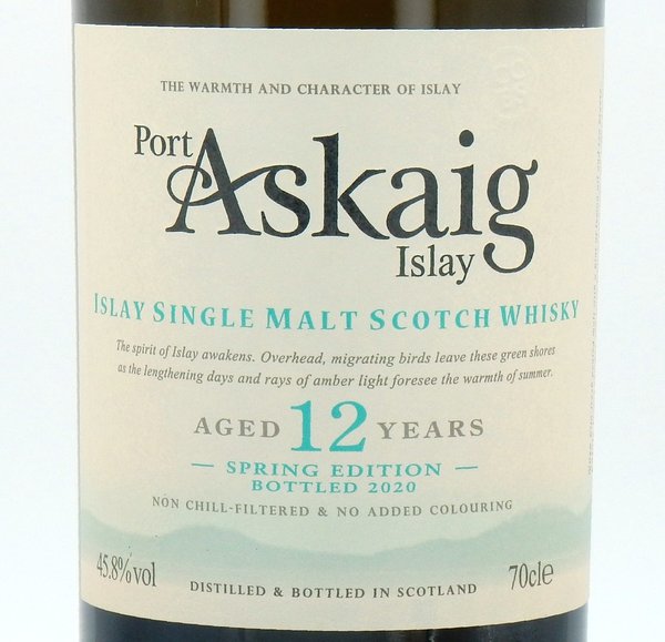 Port Askaig 12 Jahre Spring Edition 2020 45,8% (Elixir Distillers)