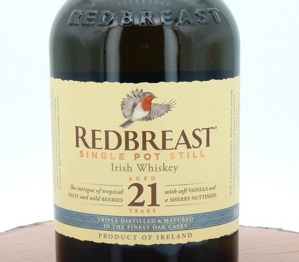 Redbreast 21 Jahre in Holzbox 46% (Irland / Irish Whiskey)
