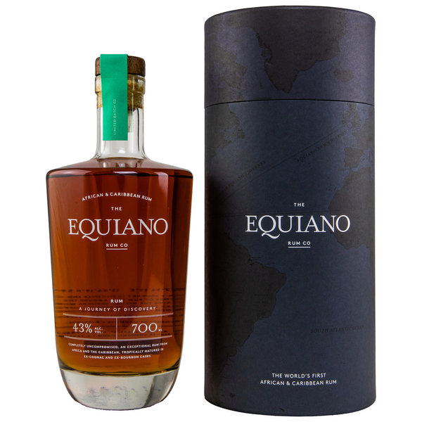 Equiano - African Caribbean Rum 43% (Rum) (ohne Tube)