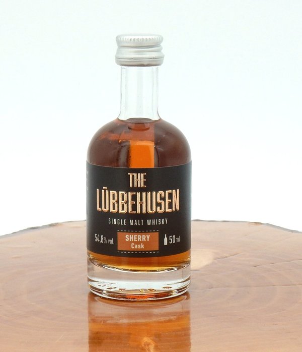 The Lübbehusen Oloroso & PX Sherry Cask 54,8%  (Deutschland /Miniatur) 0,05L