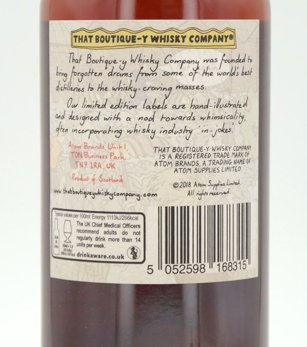 Glen Moray 28 Jahre Batch 3 47,5% (That Boutique-Y Whisky Company)
