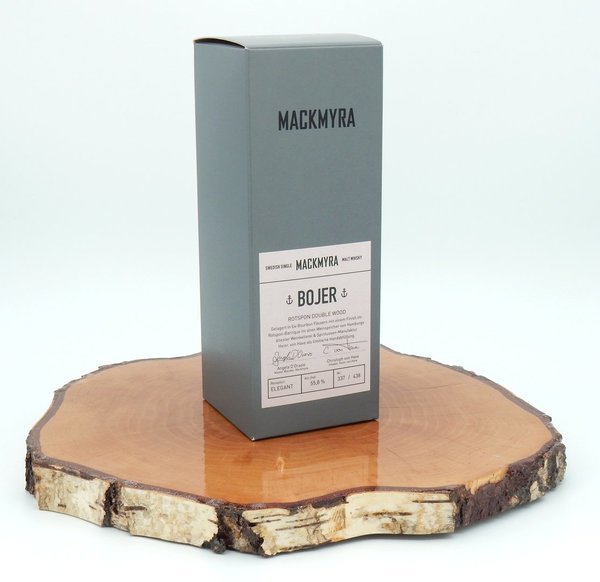 Mackmyra BOJER Rotspon Double Wood 55,8% (Elegant)