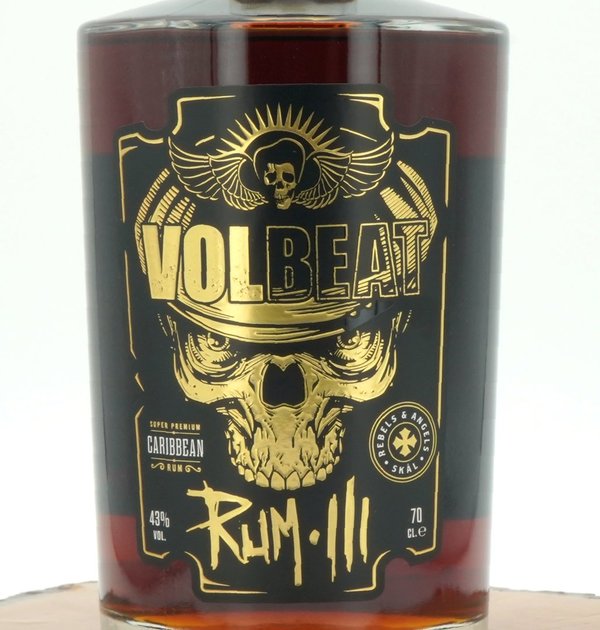 Volbeat Rum III  Limitierte Sonderedition 43% (Design 2021/Rum)
