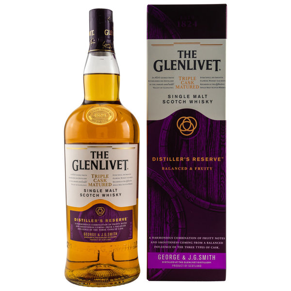 Glenlivet Distillers Reserve Triple Cask Matured 40% (1 Liter)