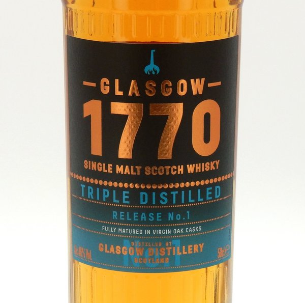 1770 Glasgow Triple Distilled - Release No. 1 46% (0,5L)