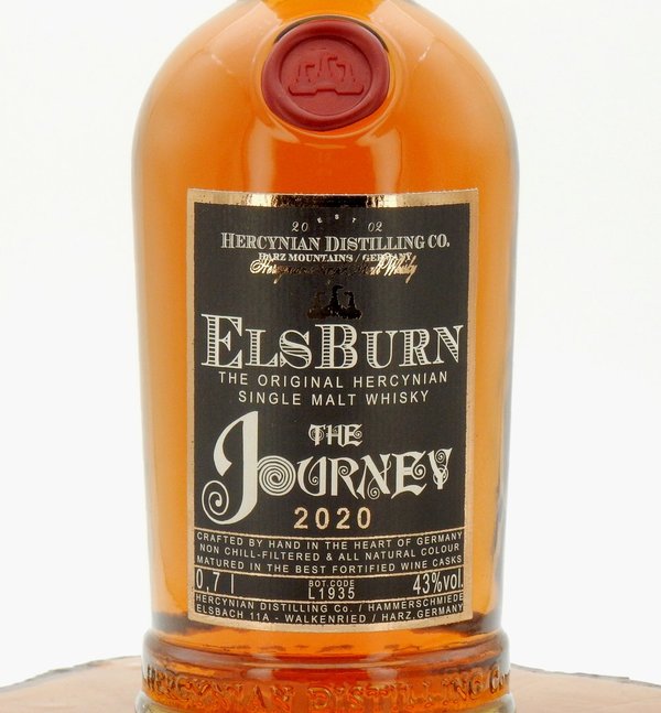 Elsburn The Journey - Harzer Single Malt Whisky 43% (2020)