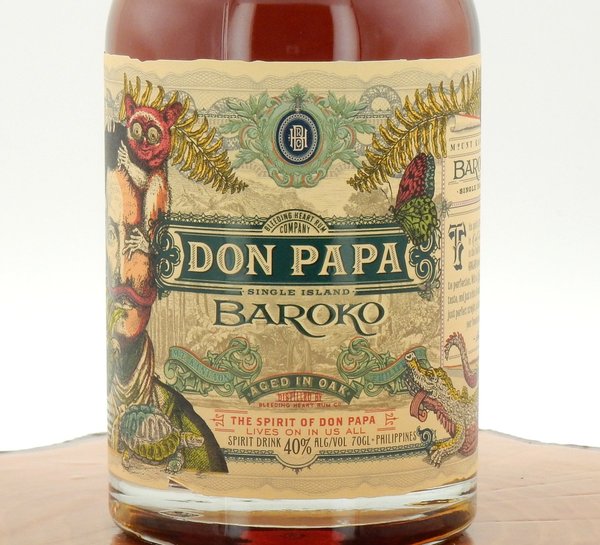 DON PAPA BAROKO limitierte Sonderedition 40,% (Rum)