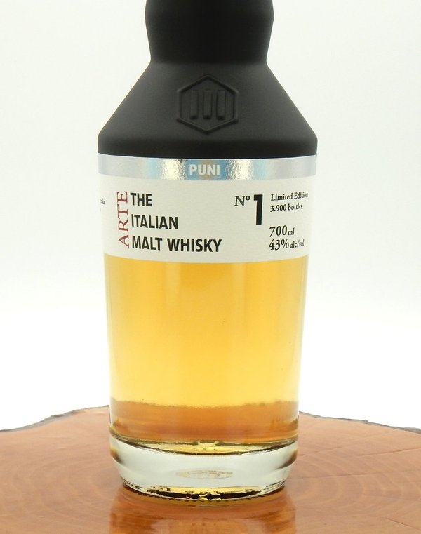 Puni Arte No. 1 – Limited Edition - The Italian Malt Whisky 43%