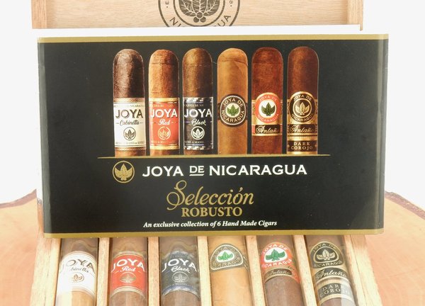 Joya de Nicaragua Sampler Seleccion Robusto (6er Set/Cigarre, Zigarre)