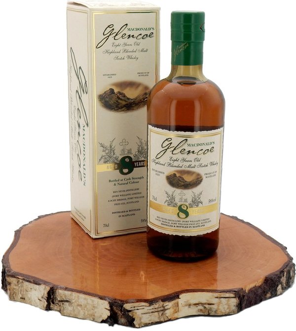 Glencoe 8 Jahre Blended Malt Whisky - incl.Ben Nevis 58%