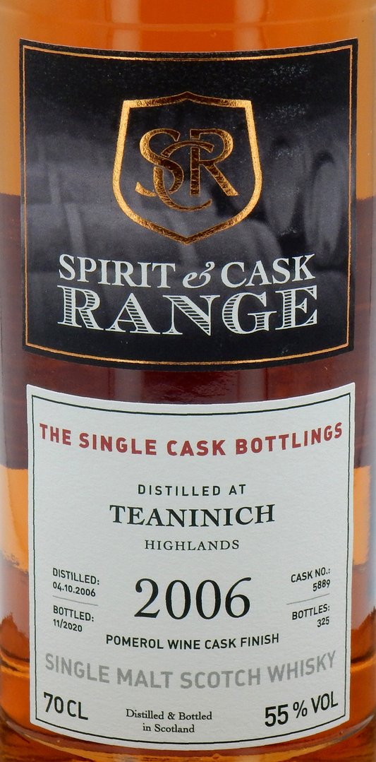 Teaninich 2006/2020 Pomerol Wine Cask Finish - Spirit & Cask 55% (Whiskymax)