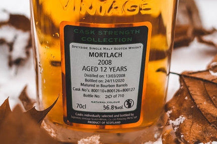 Mortlach 2008/2020 Cask Strength Collection 56,8% (Signatory Vintage)
