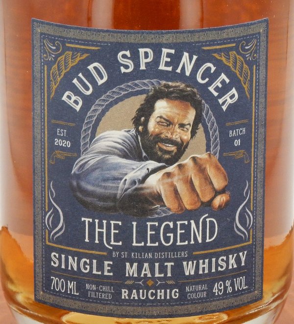 St. Kilian Bud Spencer Whisky - The Legend rauchig 49% (Batch 01)