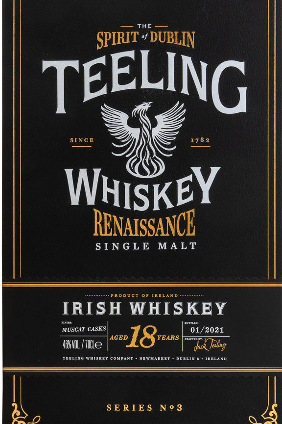 Teeling 18 Jahre Renaissance Edition No. 3 46% (Irish Whiskey/Irland)
