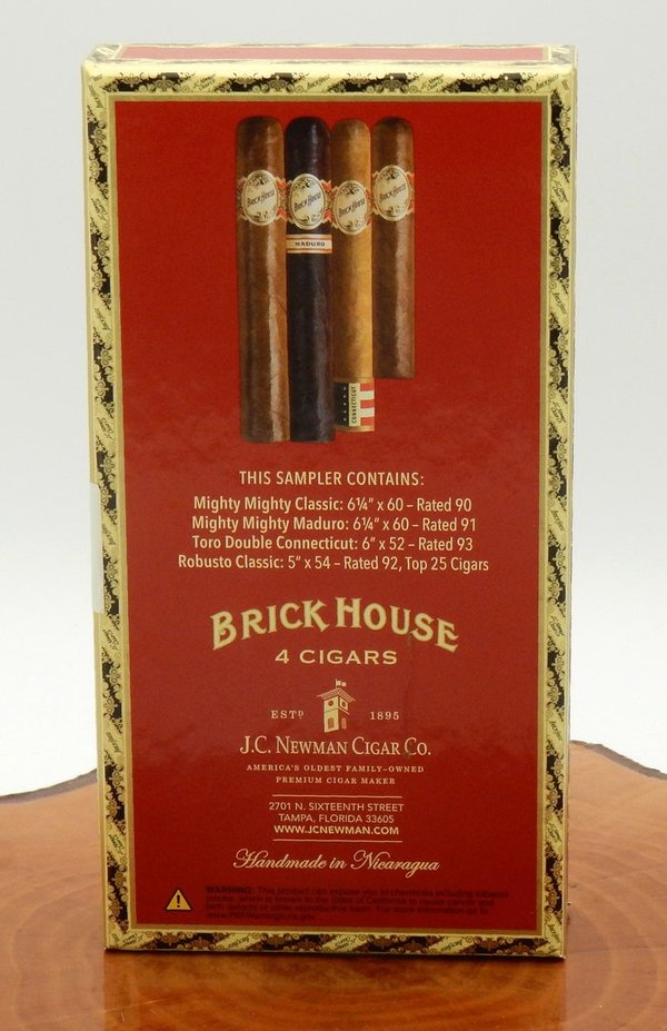 Brick House Sampler Red NR1601 (4er Set/Cigarre, Zigarre)
