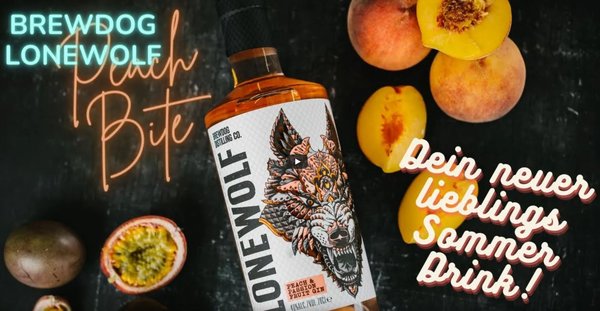 LoneWolf Peach & Passionfruit Gin - BrewDog 40% (GIN)