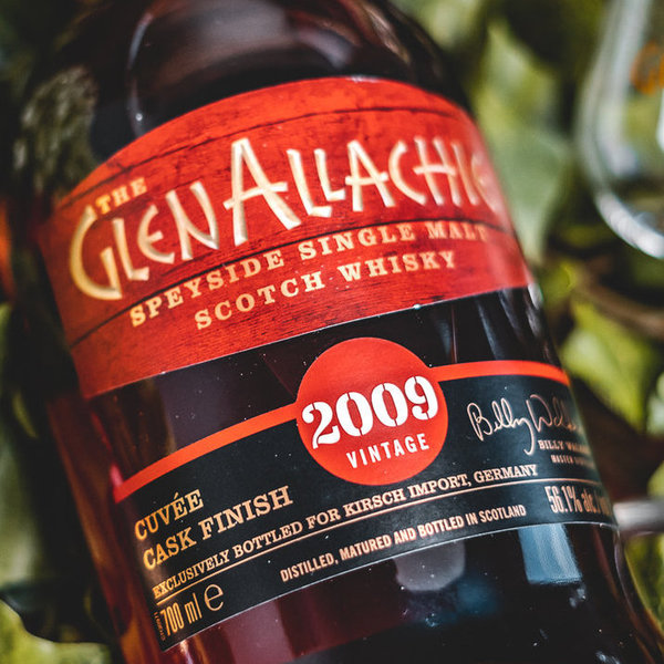 GlenAllachie 2009/2021 12 Jahre Sherry & Rioja Cuvee Cask Finish 56,1% (Exclusiv Kirsch)