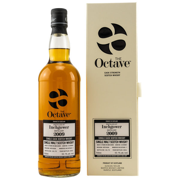 Inchgower 2009/2021 The Octave Cask #11228487 55,1% (Duncan Taylor)